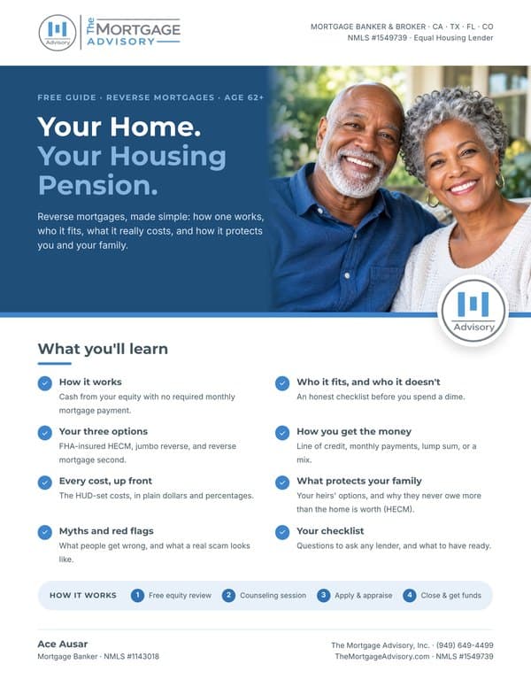 Cover of the free guide “Your Home. Your Housing Pension.” from The Mortgage Advisory